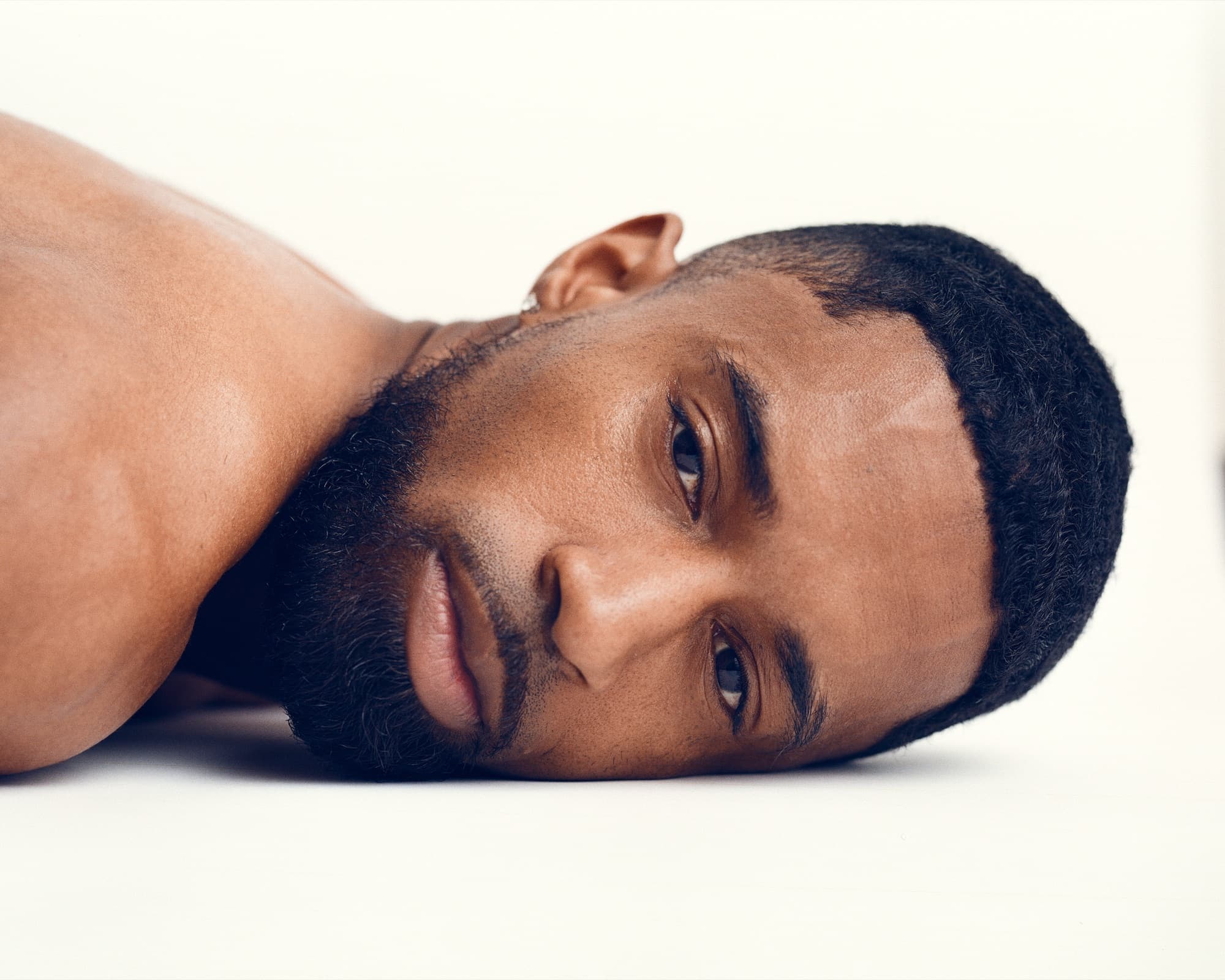 Close beauty portrait of Abyon Ausar