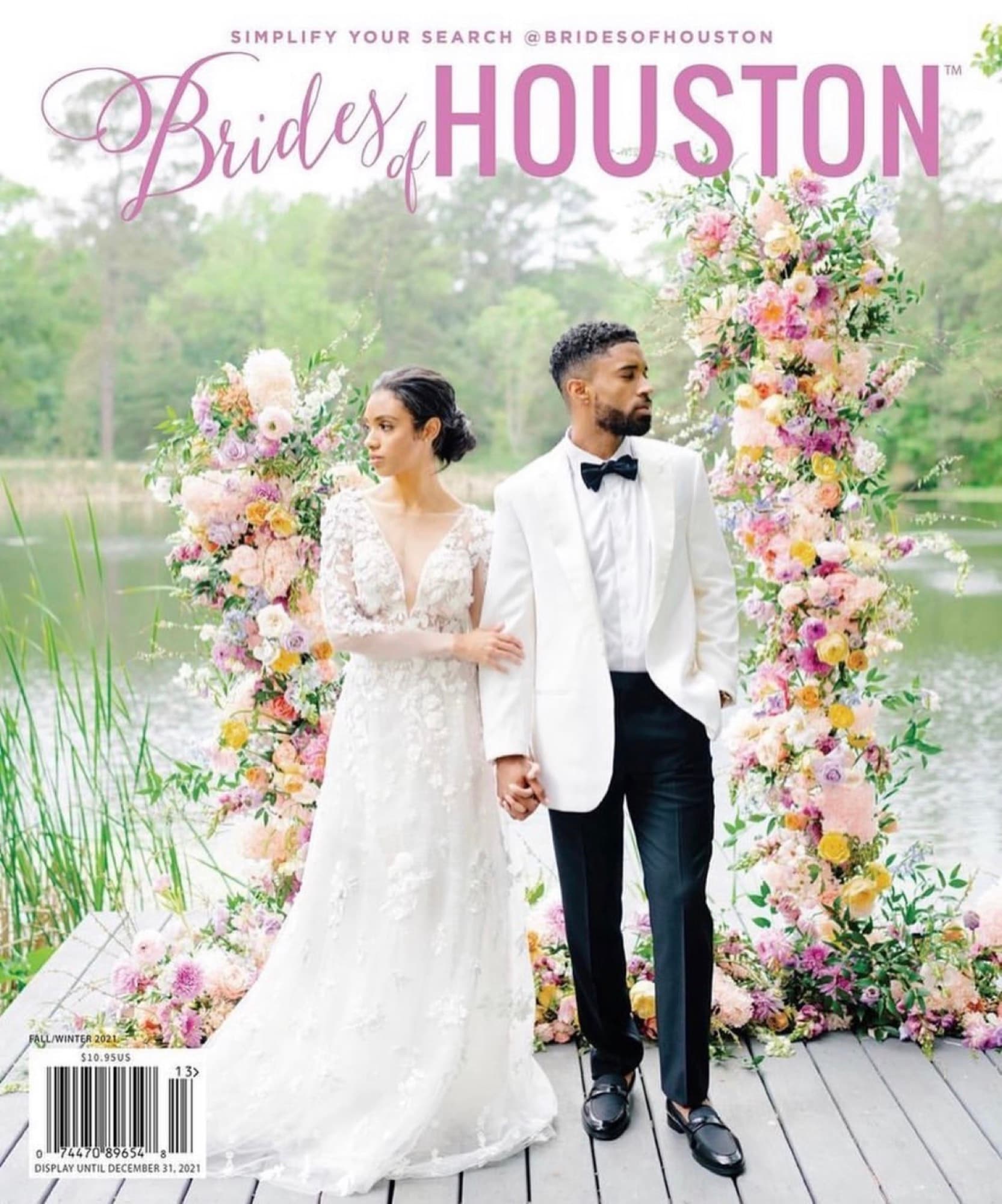 Cover of Brides of Houston, Fall / Winter 2021